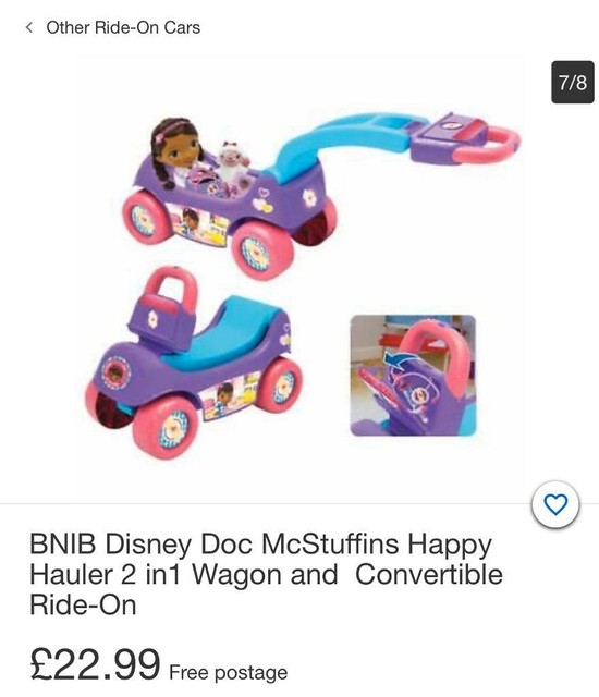 doc mcstuffins tricycle